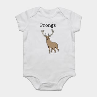 Prongs Baby Bodysuit